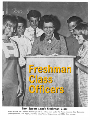 Freshman class officers